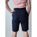 Men Patched Detail Drawstring Shorts